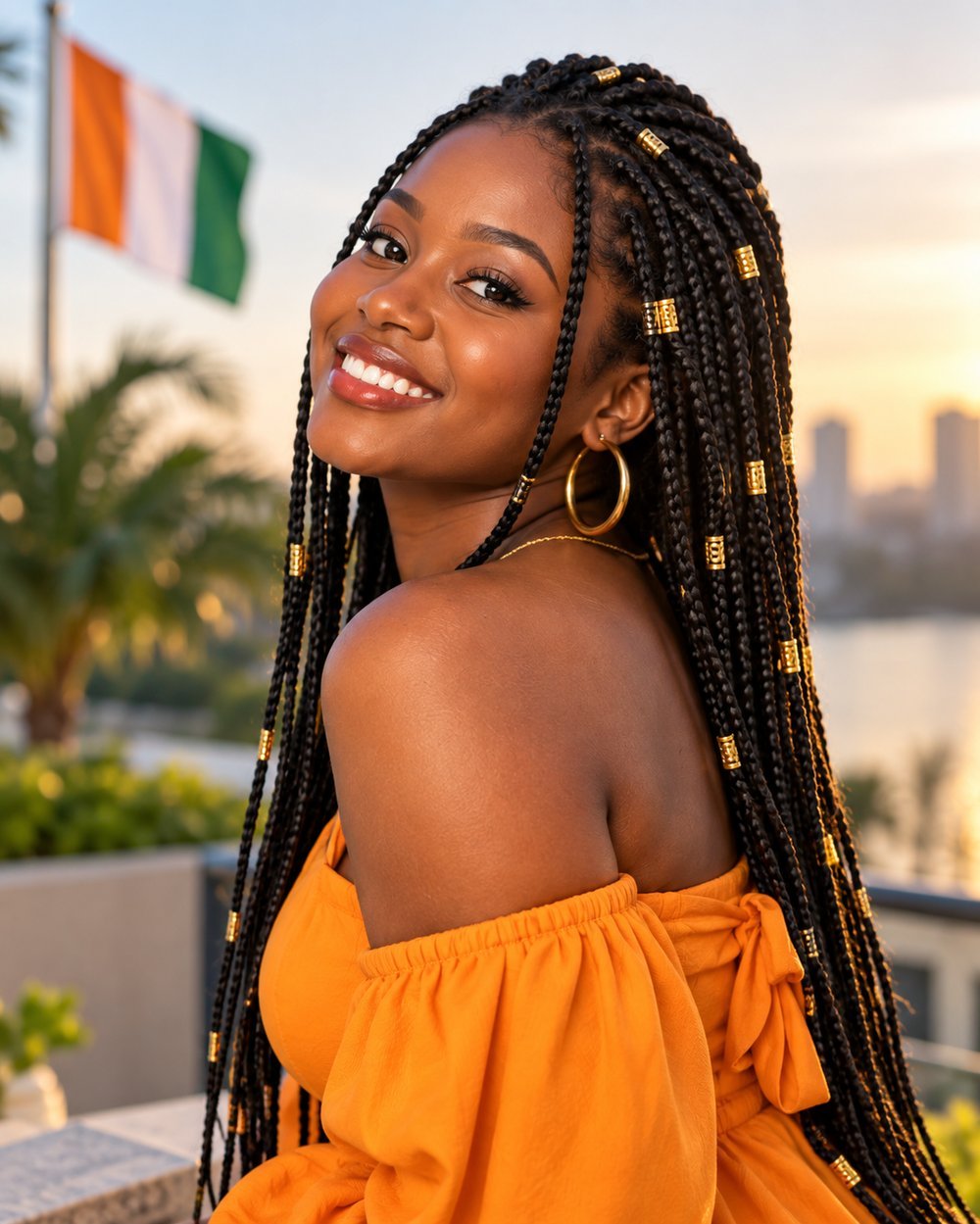 Awa Koné, digital creator and coach